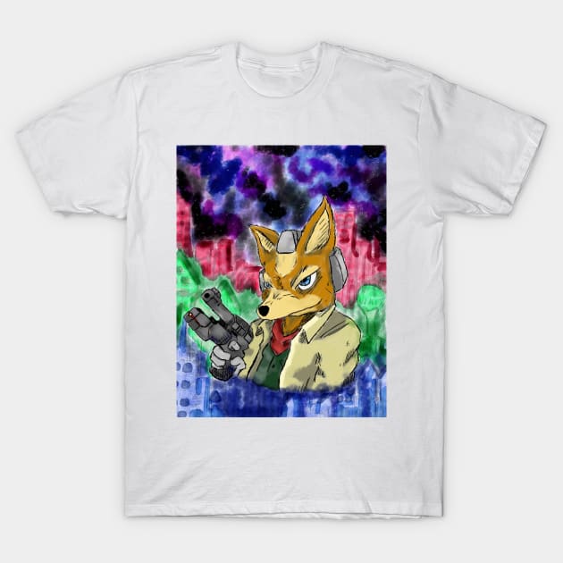 Fox McCloud T-Shirt by iambaltazar